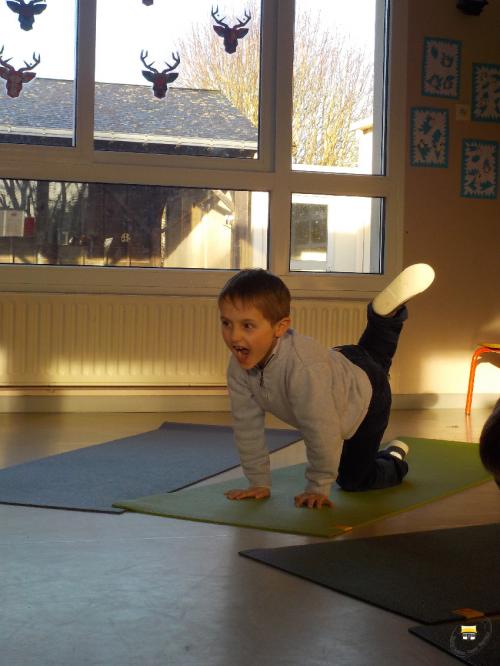 MS/GS A : Le yoga à l'école